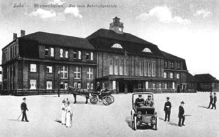Bahnhof Lehe, 1914